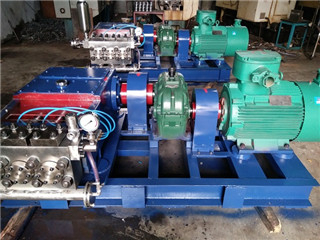 高壓往複泵的原理及使用特點