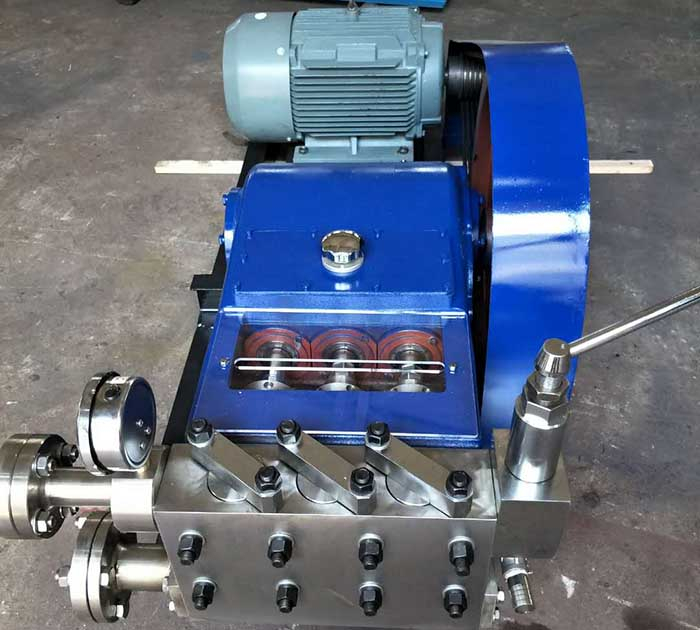 三柱塞高壓泵使用後的正確保養措施及注意事項